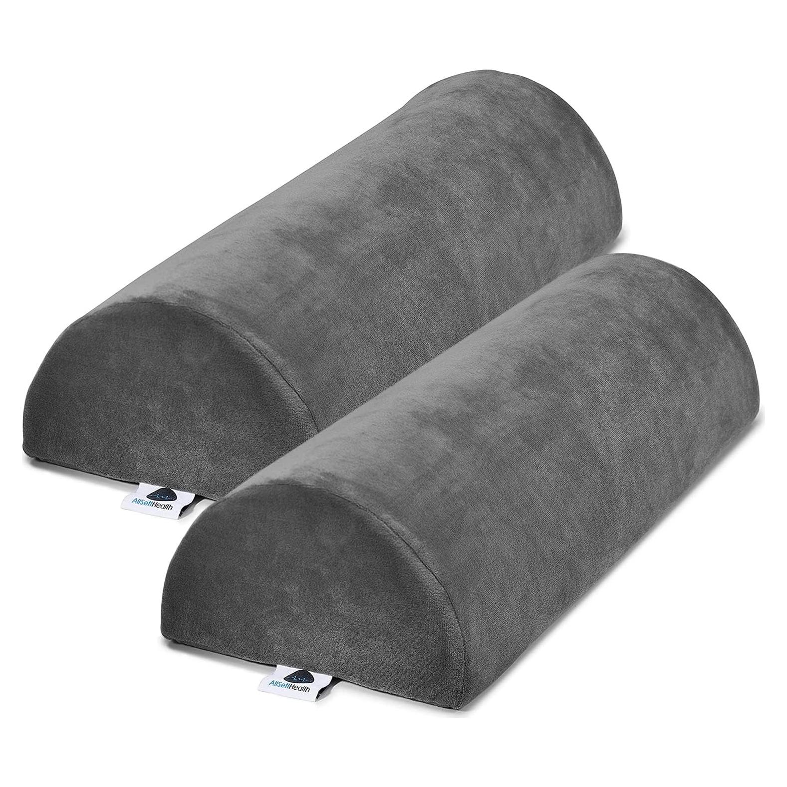 Almohadas de Media Luna Grande AllSett Health - Soporte Lumbar (2 Pzs)