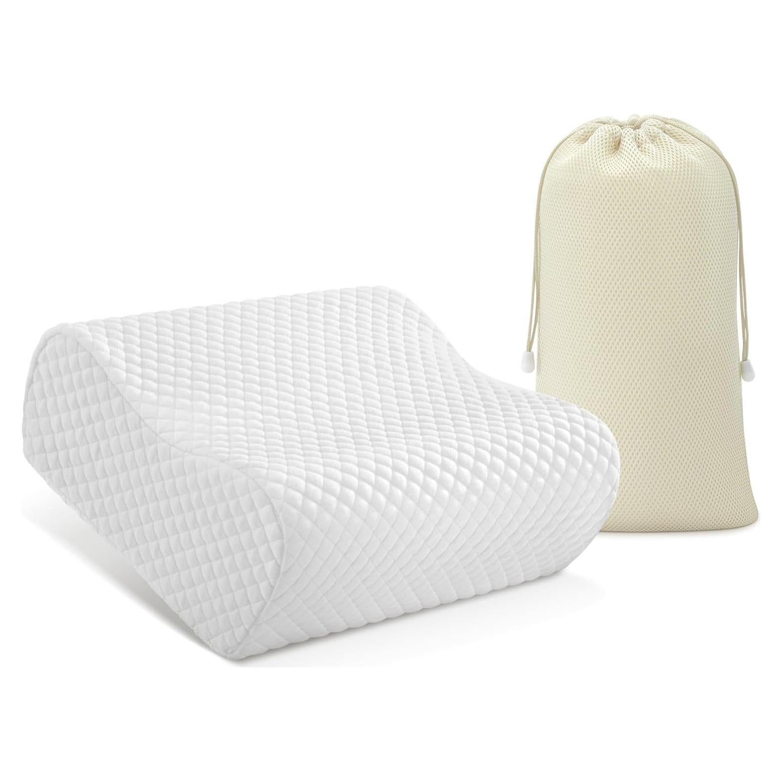 Almohada Contour de Espuma de Memoria AM AEROMAX 30x28x14 cm