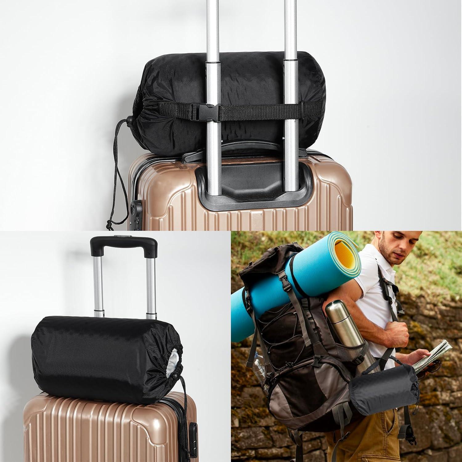 Almohada de Viaje Crisonky 4.1-F Espuma Viscoelástica 50x30x12cm