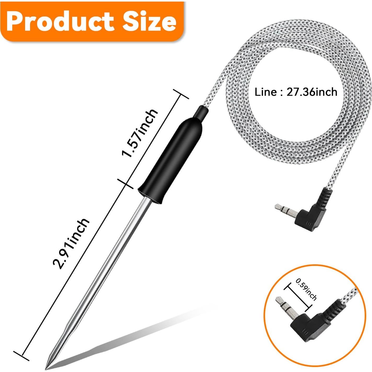 Sonda de Termómetro Inteligente Semaiki para Parrilla Ninja y LG