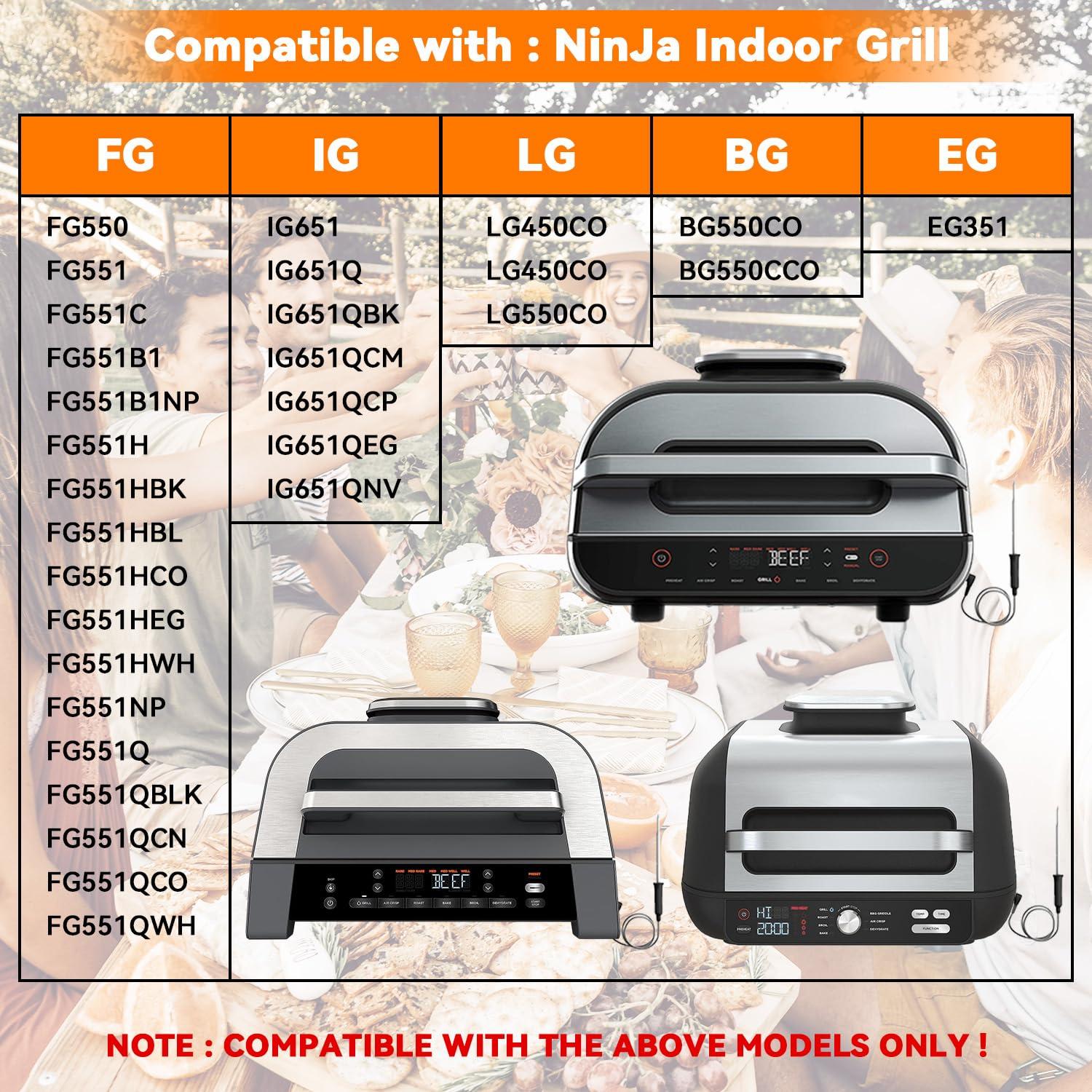 Sonda de Termómetro Inteligente Semaiki para Parrilla Ninja y LG