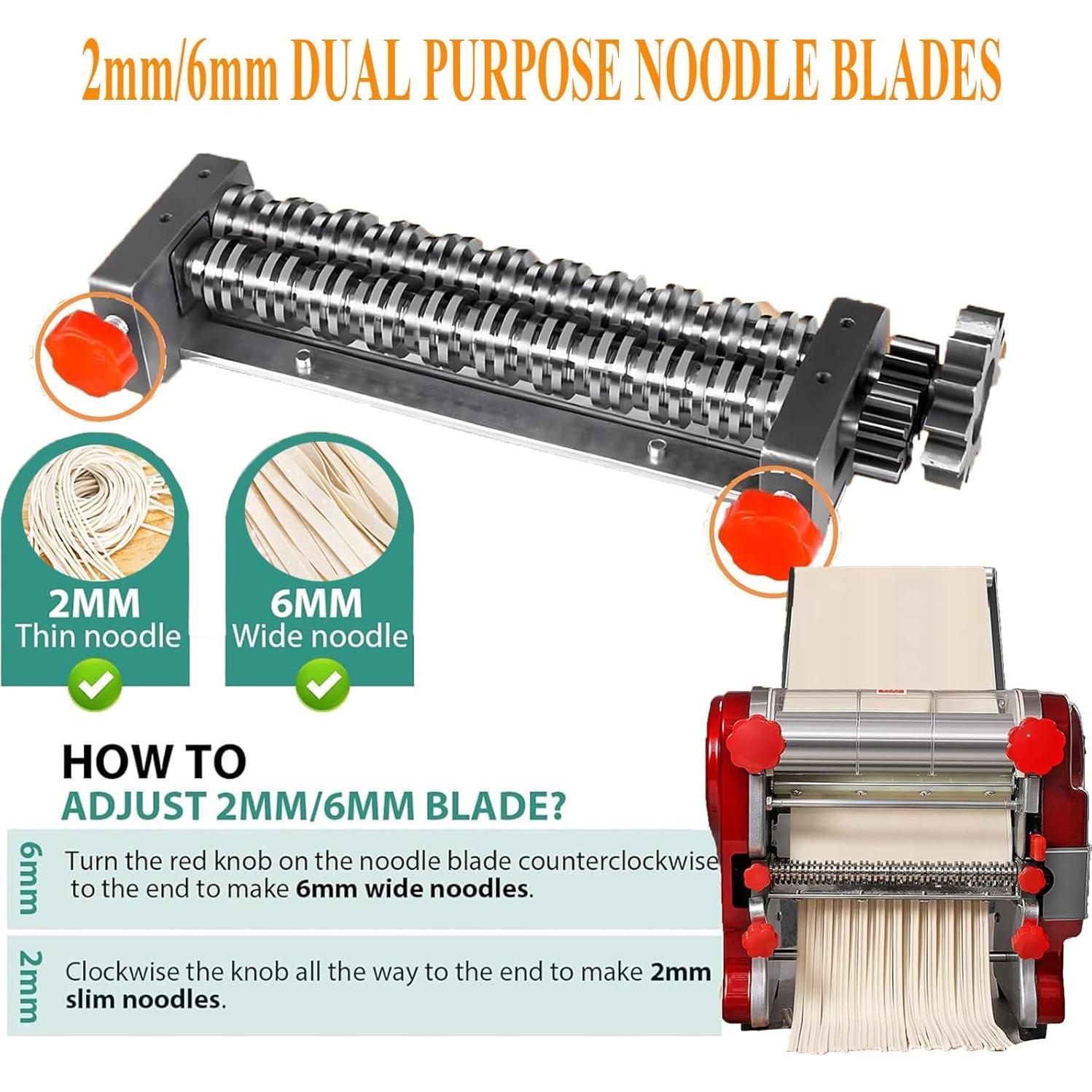 Máquina Eléctrica para Hacer Pasta XINGYUEXUAN 2/6mm