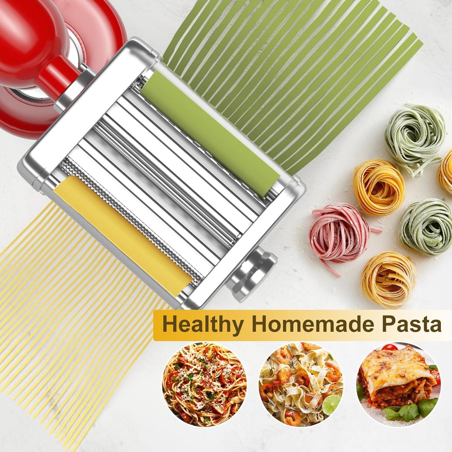 Accesorio de Pasta 3 en 1 NEWSETS para Mezclador KitchenAid