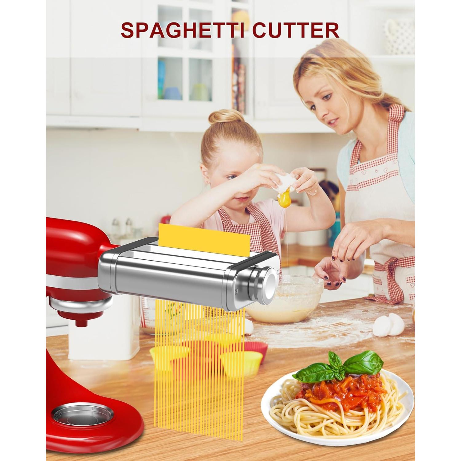 Accesorio de Pasta 3 en 1 NEWSETS para Mezclador KitchenAid