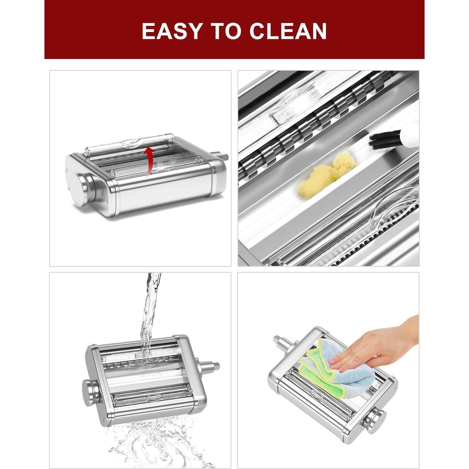 Accesorio de Pasta 3 en 1 NEWSETS para Mezclador KitchenAid