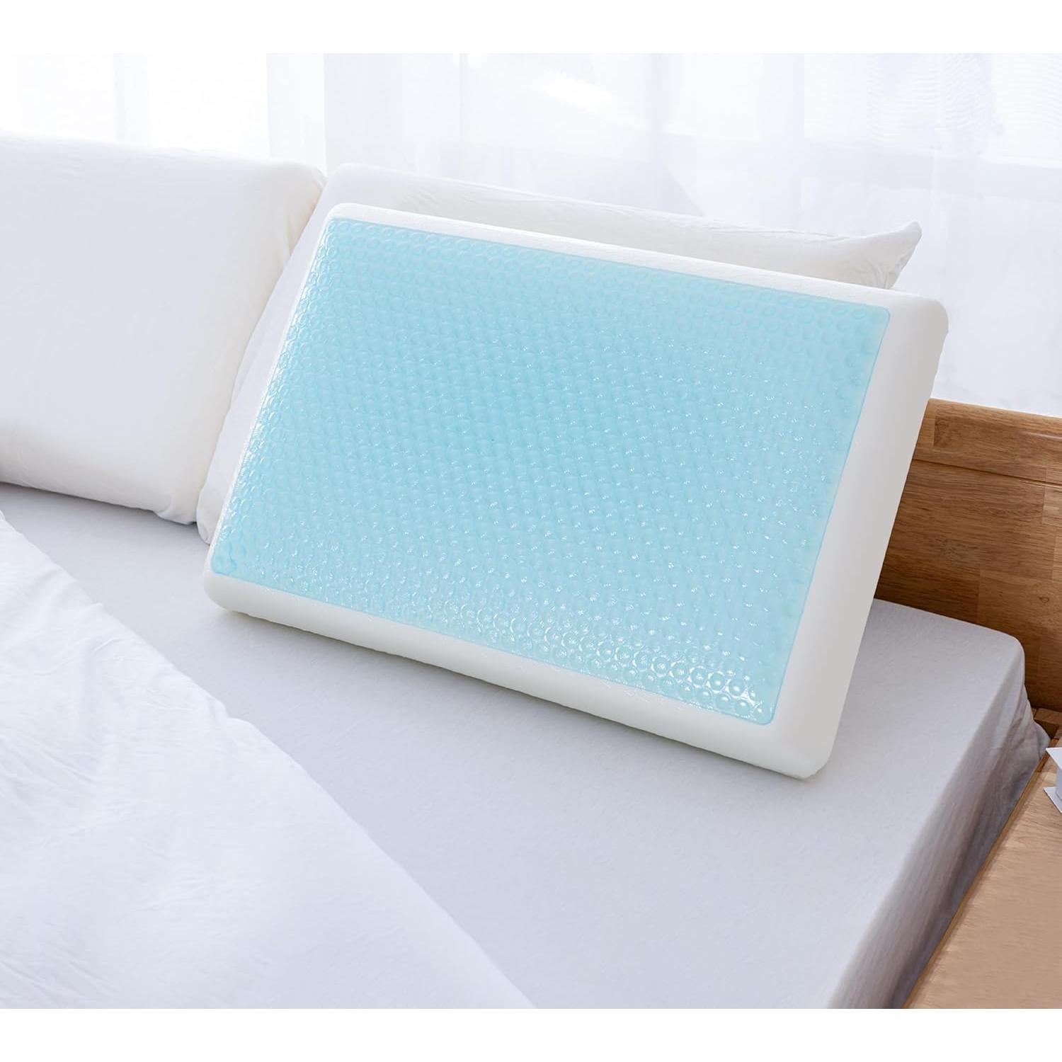 Almohada Viscoelástica EGOHOME con Gel Refrigerante 58x38cm