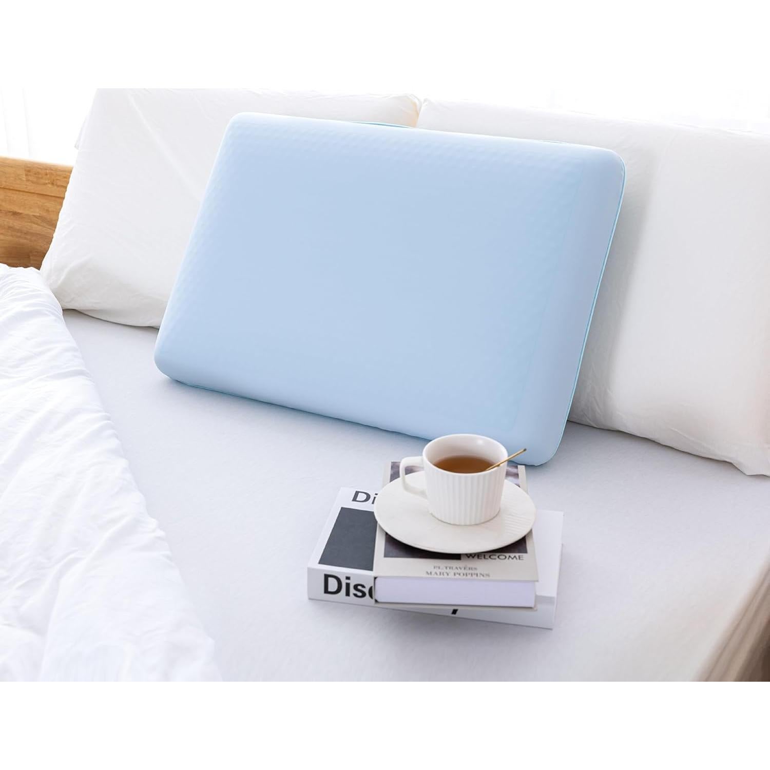 Almohada Viscoelástica EGOHOME con Gel Refrigerante 58x38cm