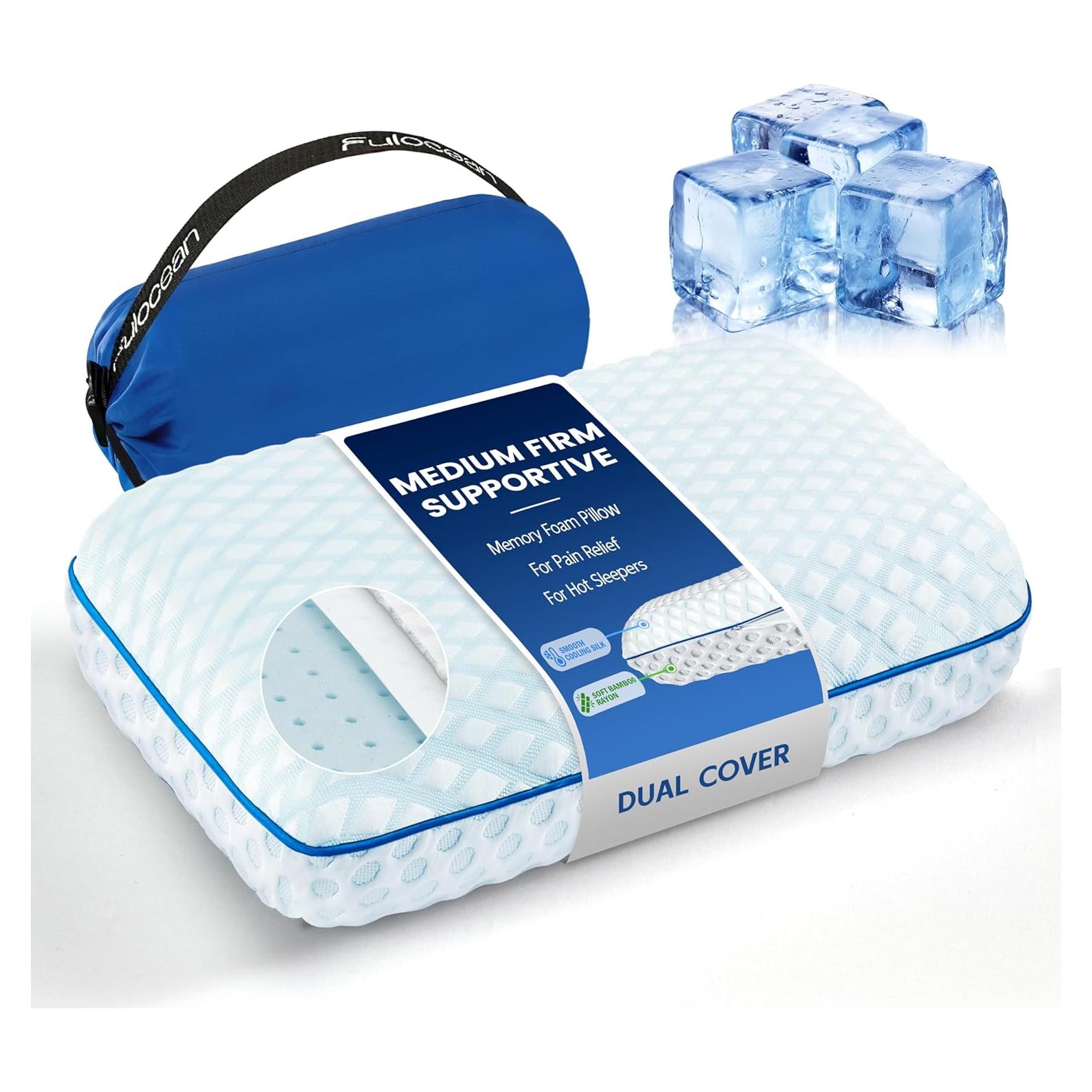 Almohada Viscoelástica Fulocean Estándar con Gel Refrigerante