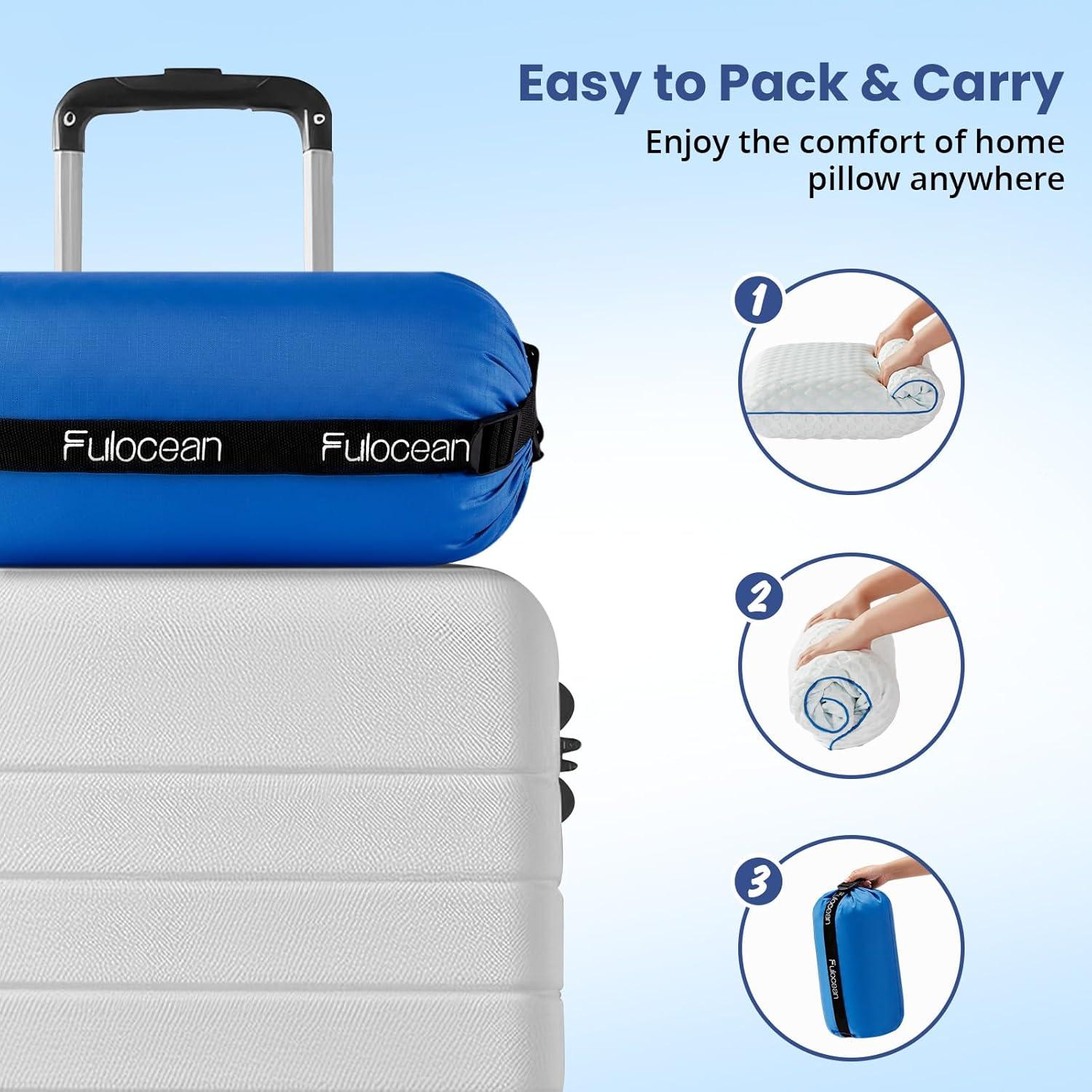 Almohada Viscoelástica Fulocean Estándar con Gel Refrigerante