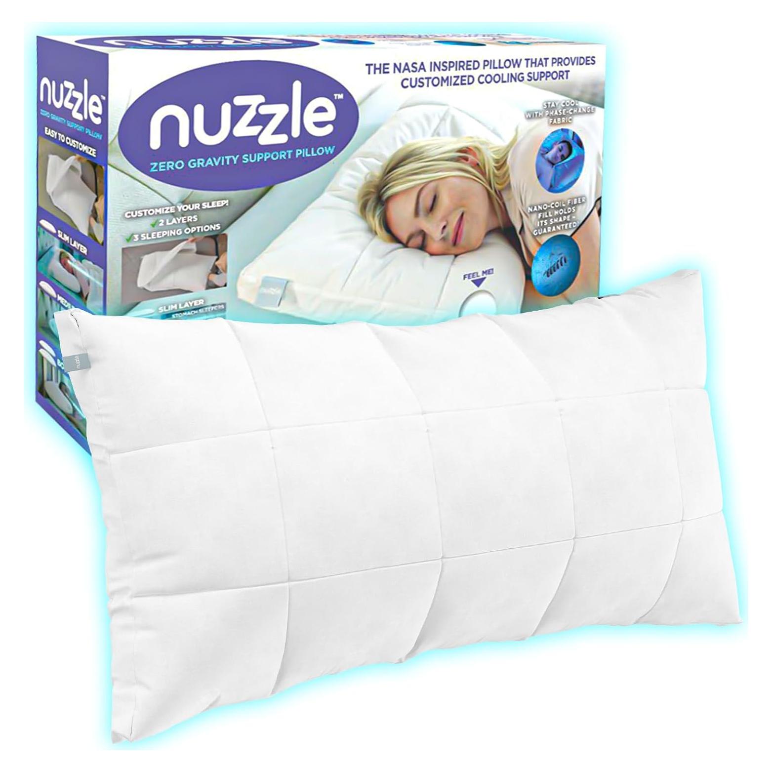Almohada Ajustable Nuzzle Cooling Estándar 40x60 cm