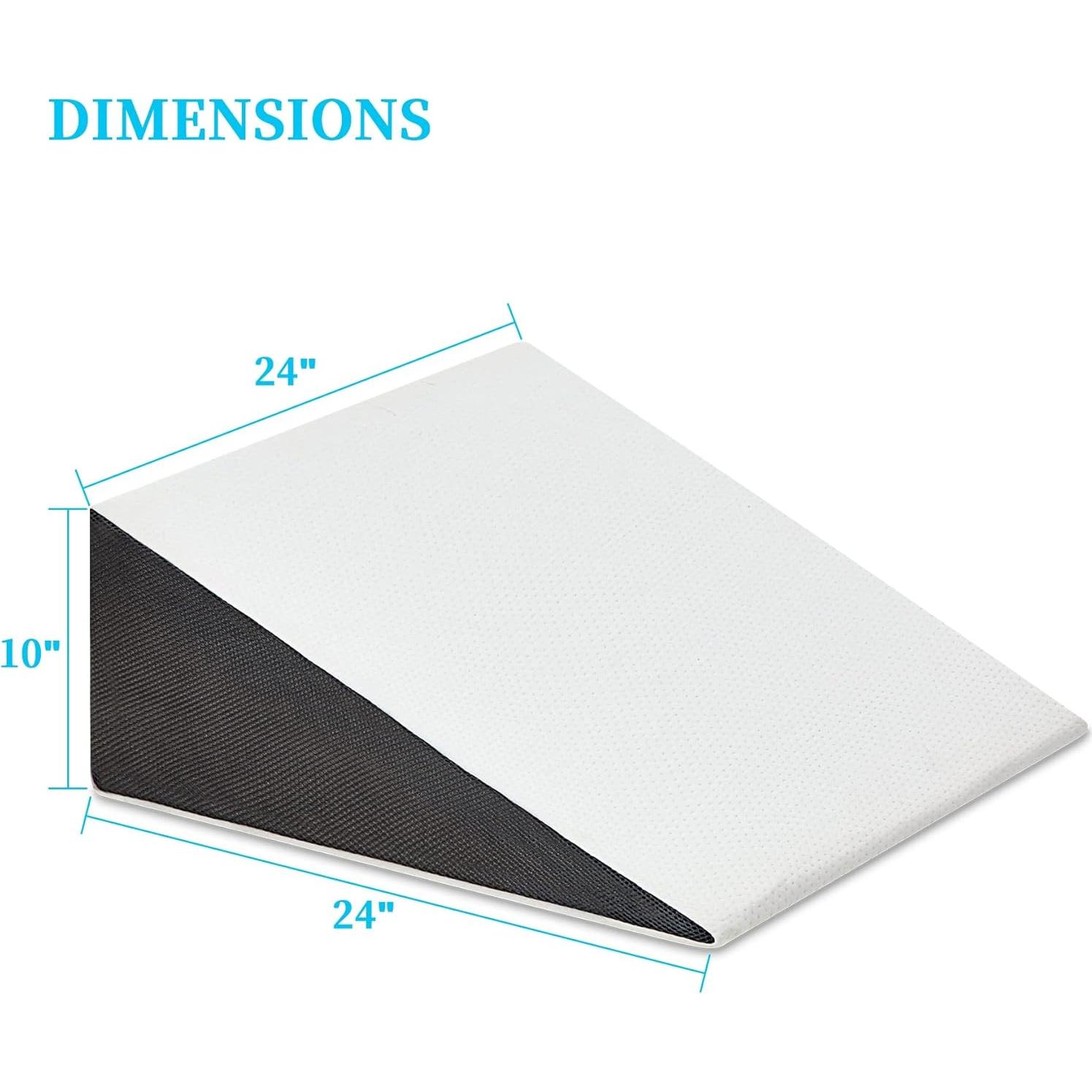 Cojín en forma de cuña Touchutopia 60x60 cm Espuma Viscoelástica