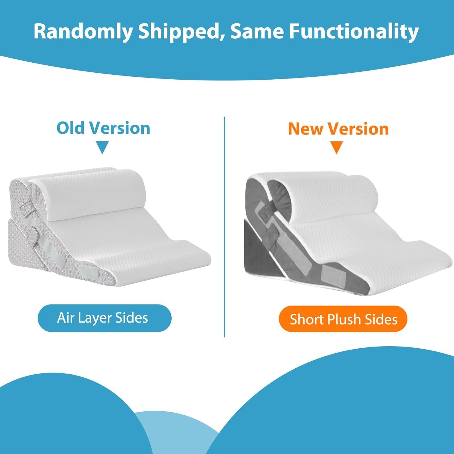 Almohada Cuña Ajustable MEGCXIT 3PCS para Reflujo y Dolor