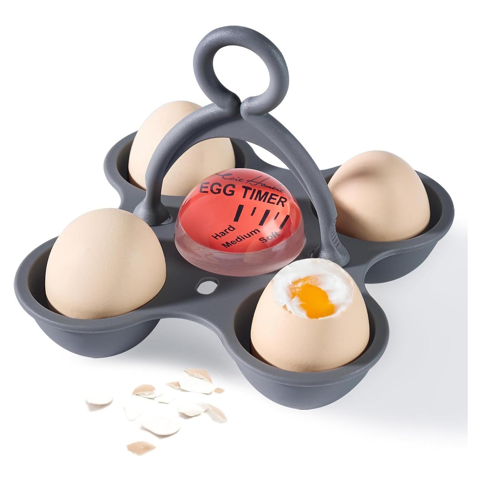 Temporizador de Huevos Esie Houzie con Soporte y Color