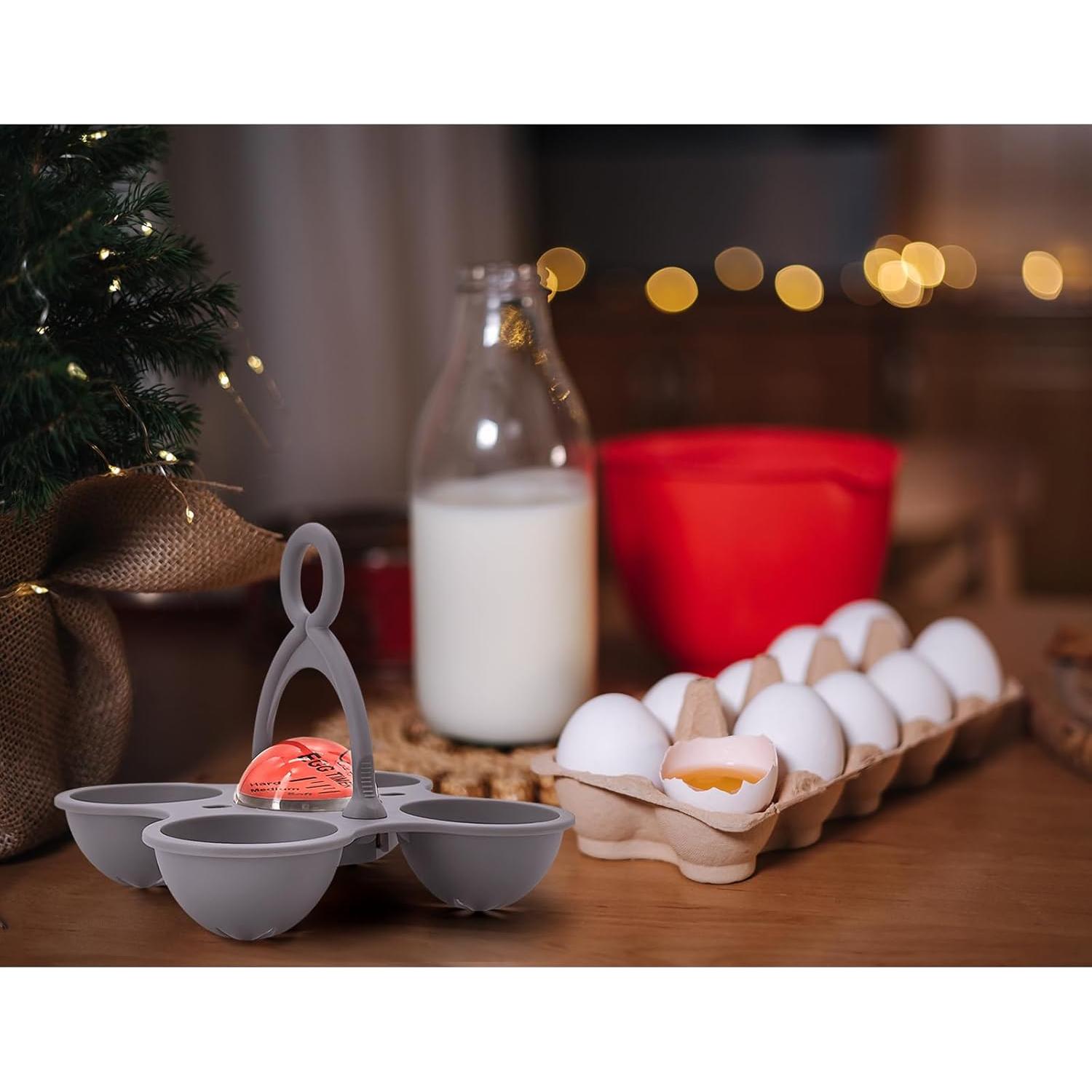 Temporizador de Huevos Esie Houzie con Soporte y Color