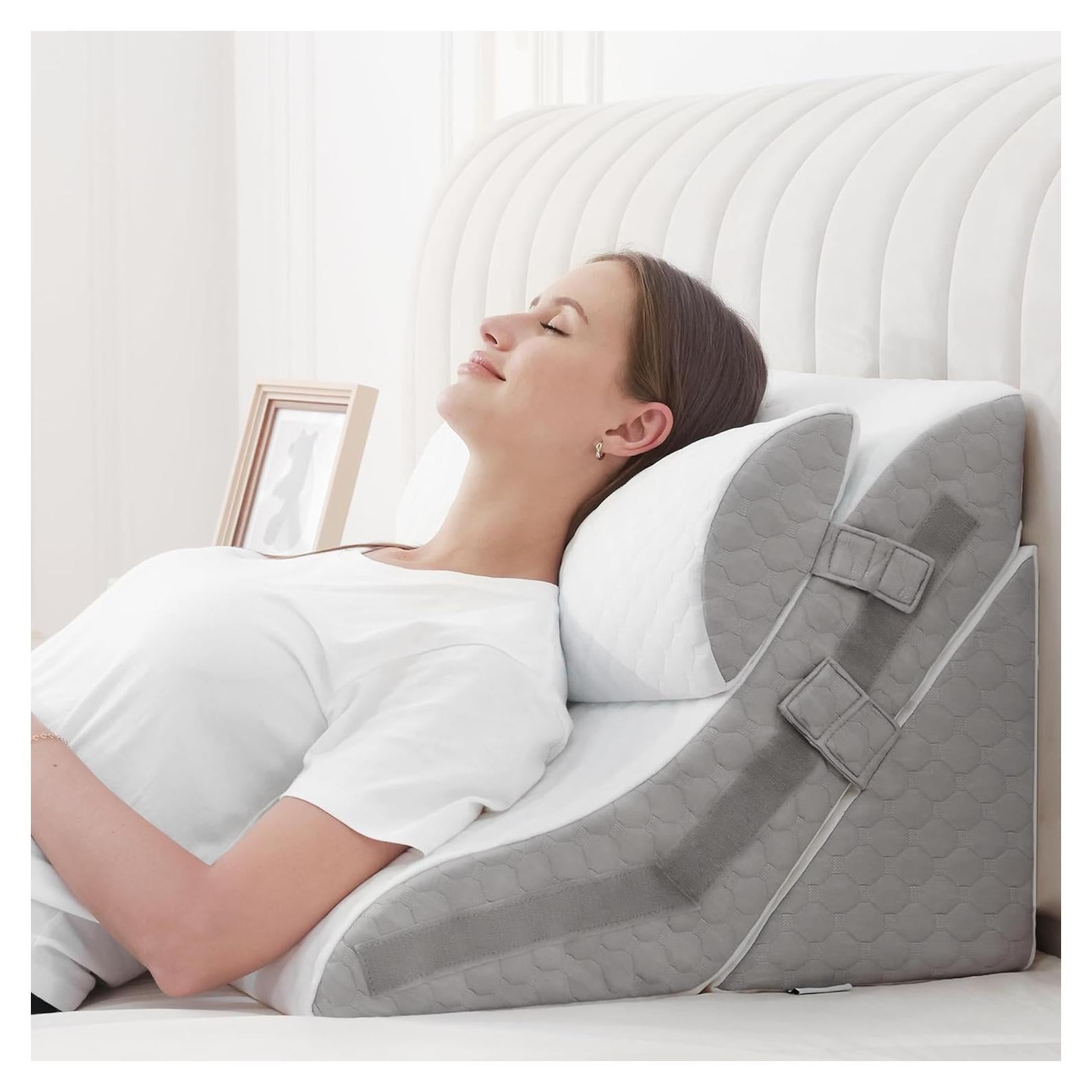 Cojín en cuña ajustable Foamalusion 60 cm para reflujo y ronquidos