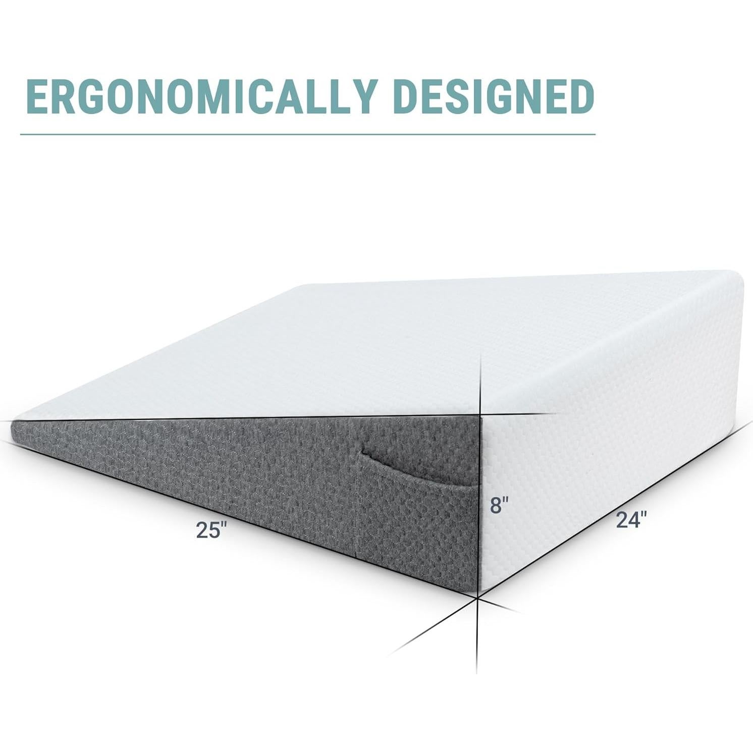 Cojín en Cuña Ergonomico Howhom 20 cm Espuma Lavable