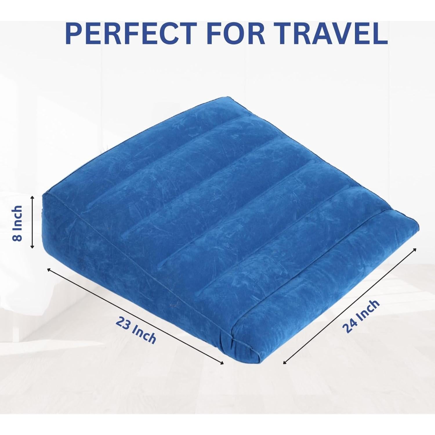 Almohada Inflable en Forma de Cuña AllSett Health 61x58cm