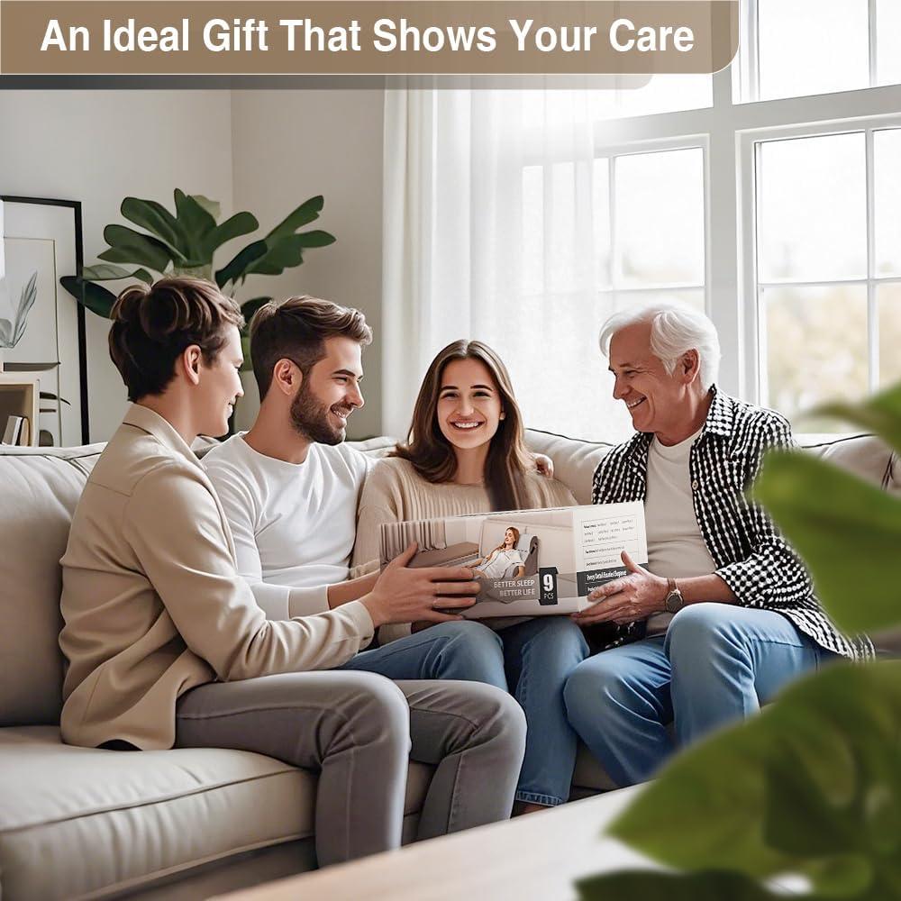 Juego de 9 almohadas ortopédicas FifthQuarter para recuperación