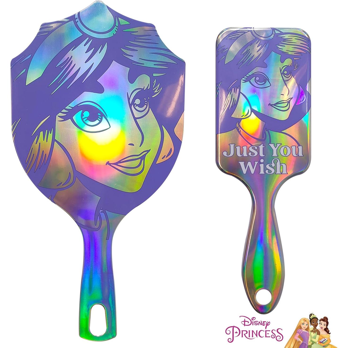 Conjunto de Spa Disney LUV HER para Niñas - Cepillo y Espejo