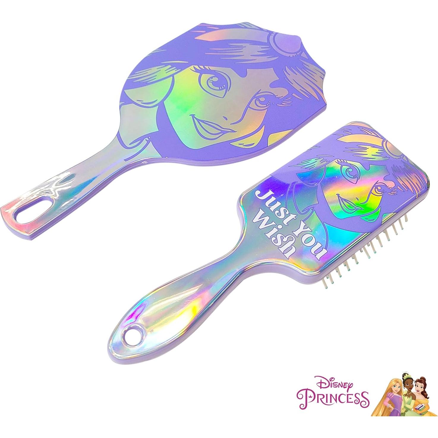 Conjunto de Spa Disney LUV HER para Niñas - Cepillo y Espejo