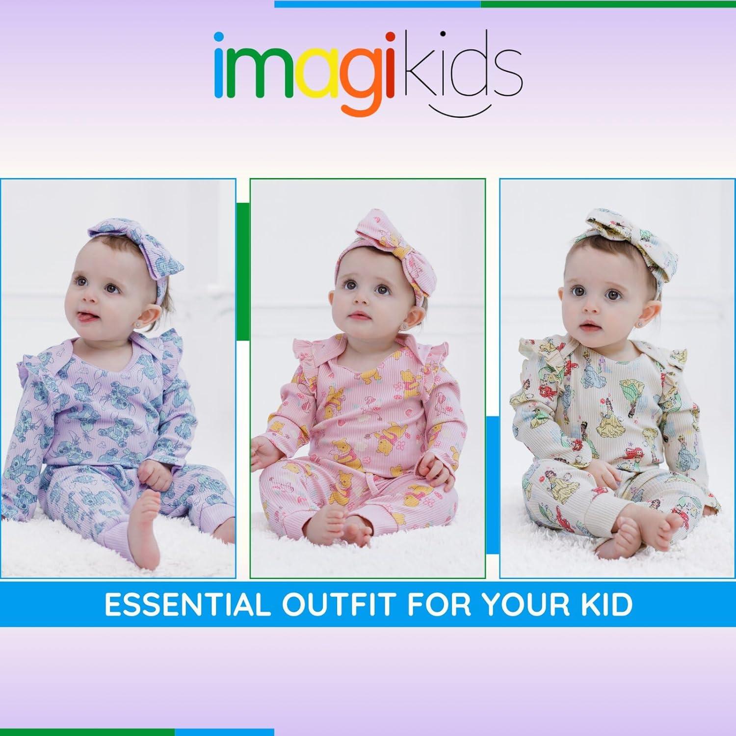 Conjunto 3 Piezas Ropa Bebé Disney 0-24 Meses Beige