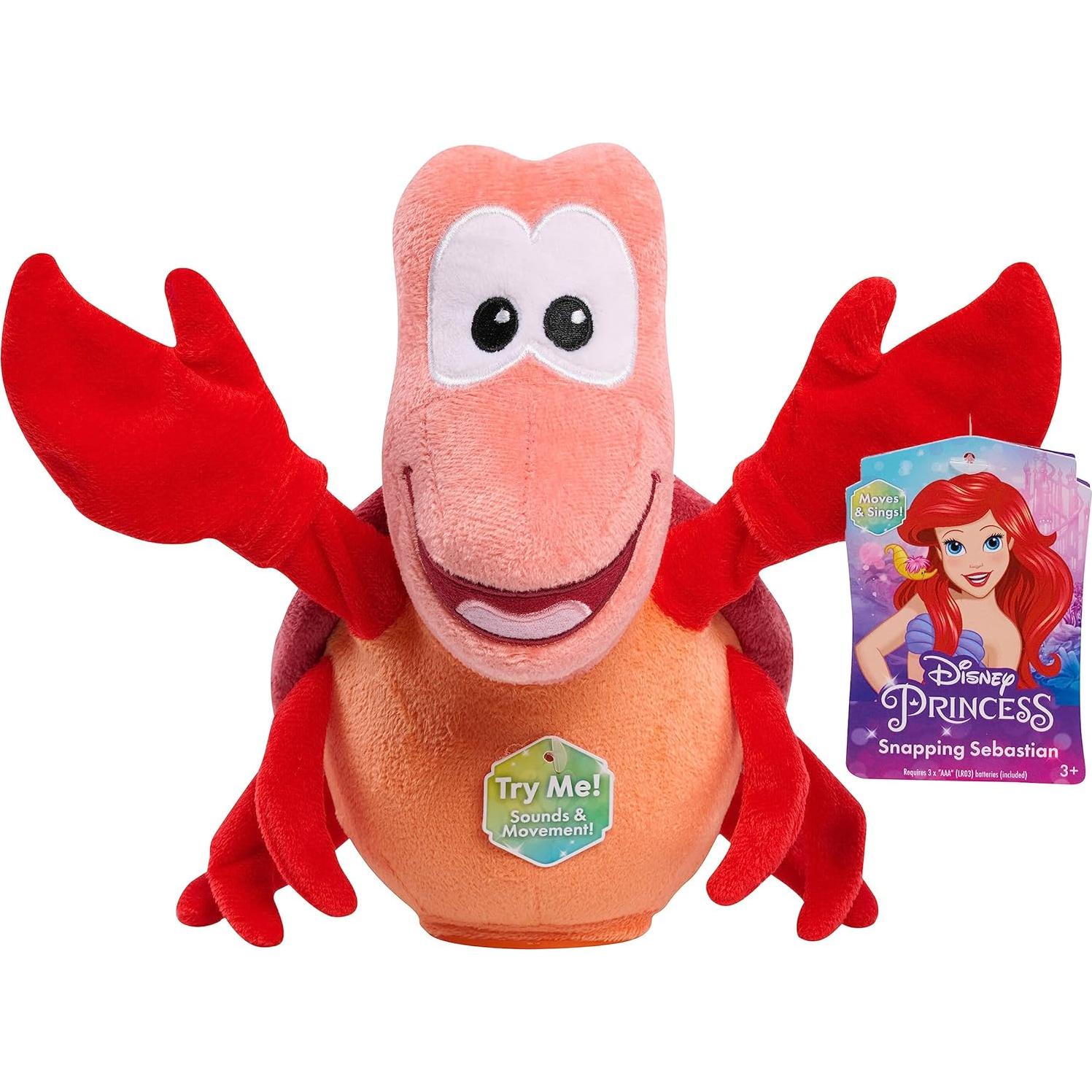 Peluche Interactivo Sebastián Disney Princess 25,4 cm