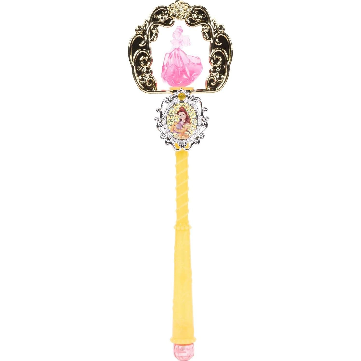 Conjunto Disfraz Princesa Disney Belle Tiara Zapatos Varita