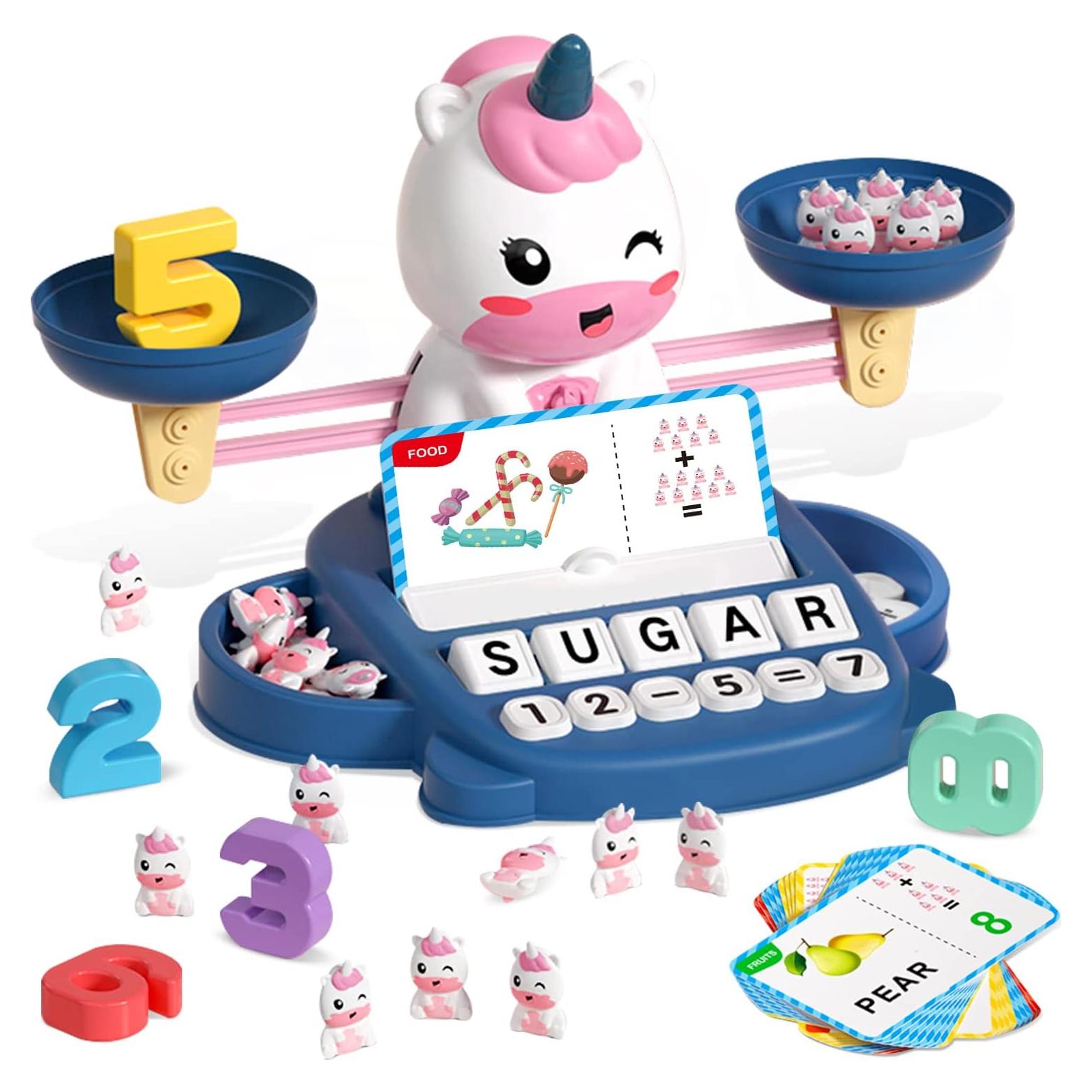 Juguete Educativo Unicornio HOPEEYE 3-7 Años Balanceo