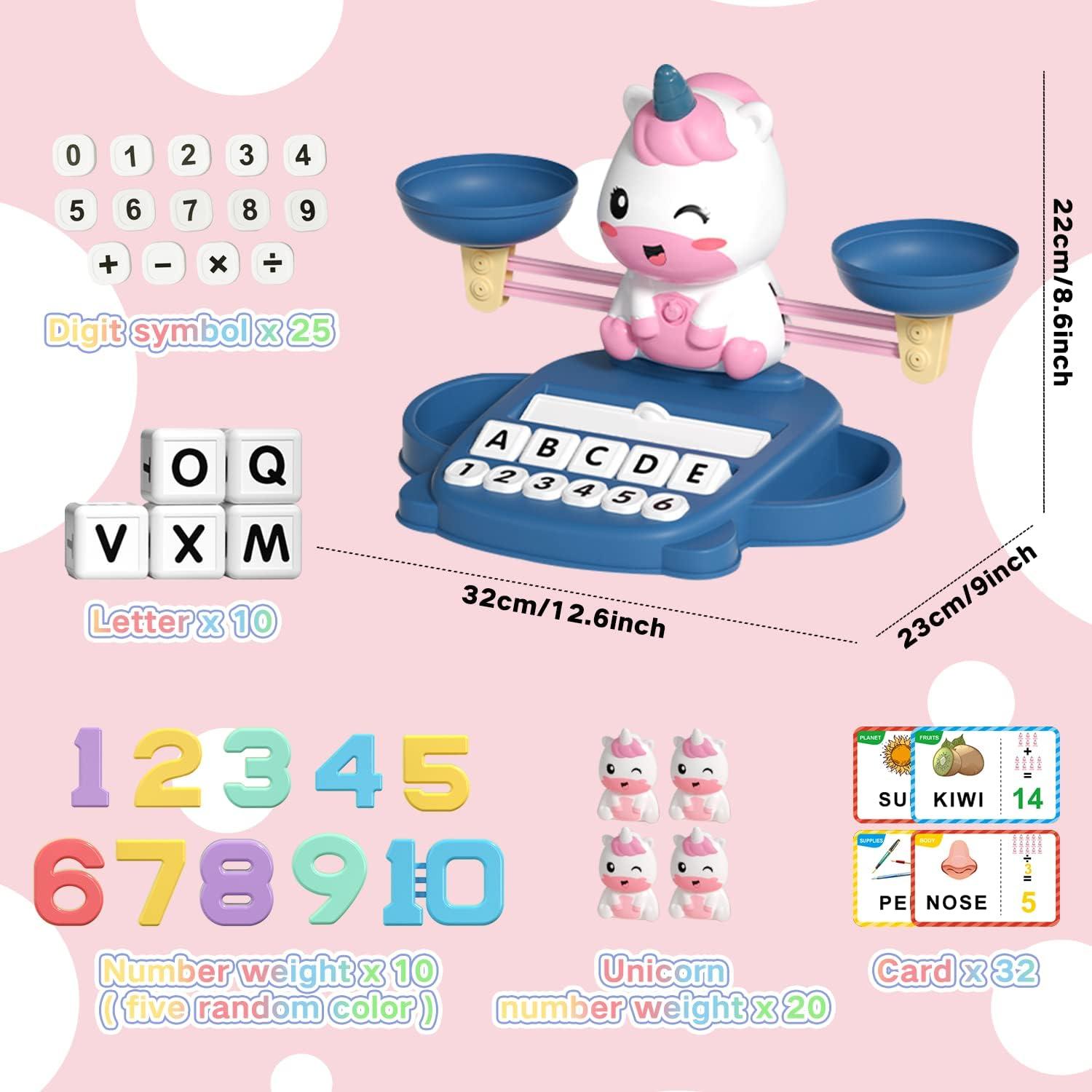 Juguete Educativo Unicornio HOPEEYE 3-7 Años Balanceo
