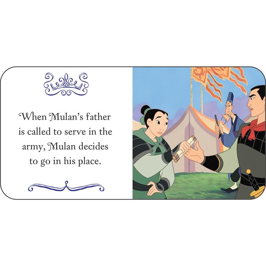 Disney Princess - I Can Be Princess My First Library Board Book Block 12-Book Set Teaches Positive Traits Like Caring, Friendliness, Curiosity, and More! - PI Kids