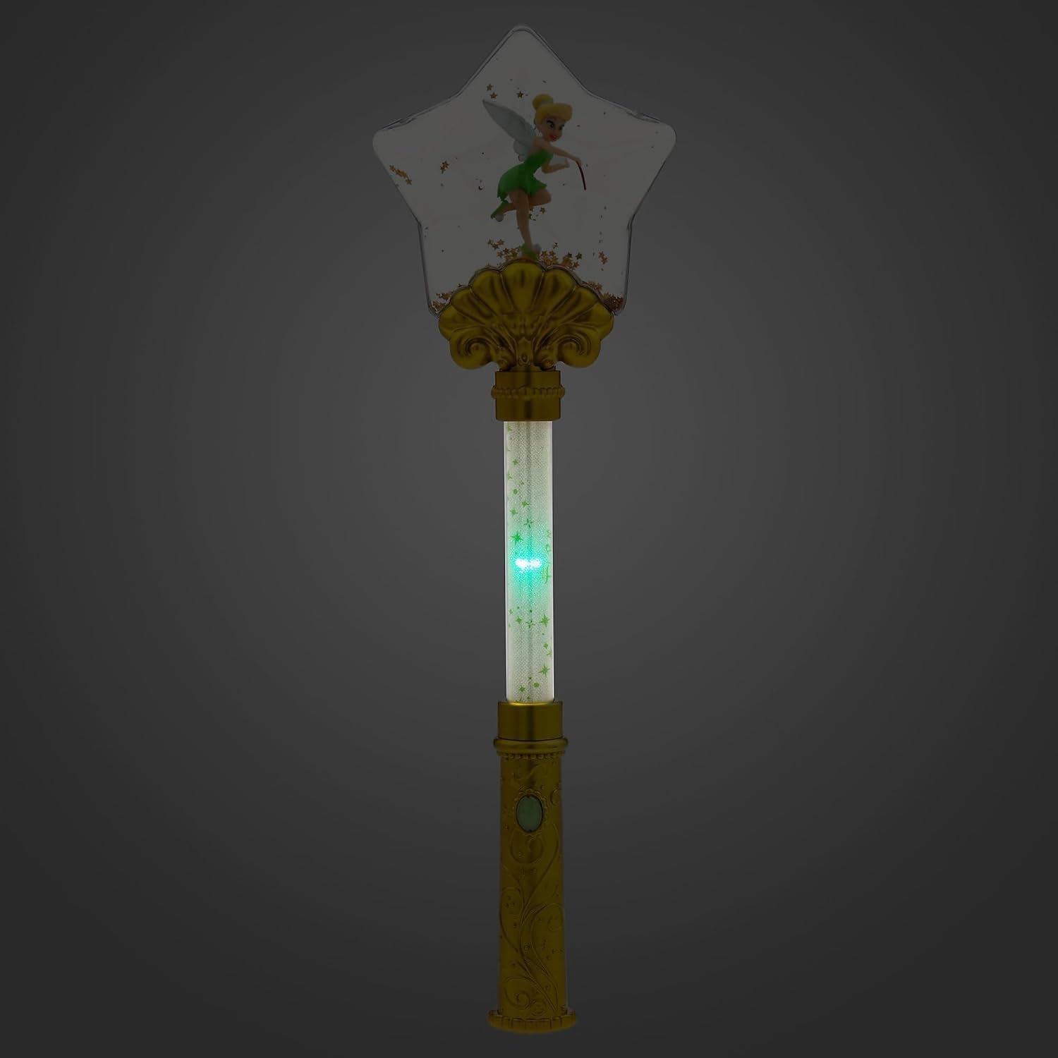 Varita Mágica Iluminada Tinker Bell Disney - Juguete Princesa