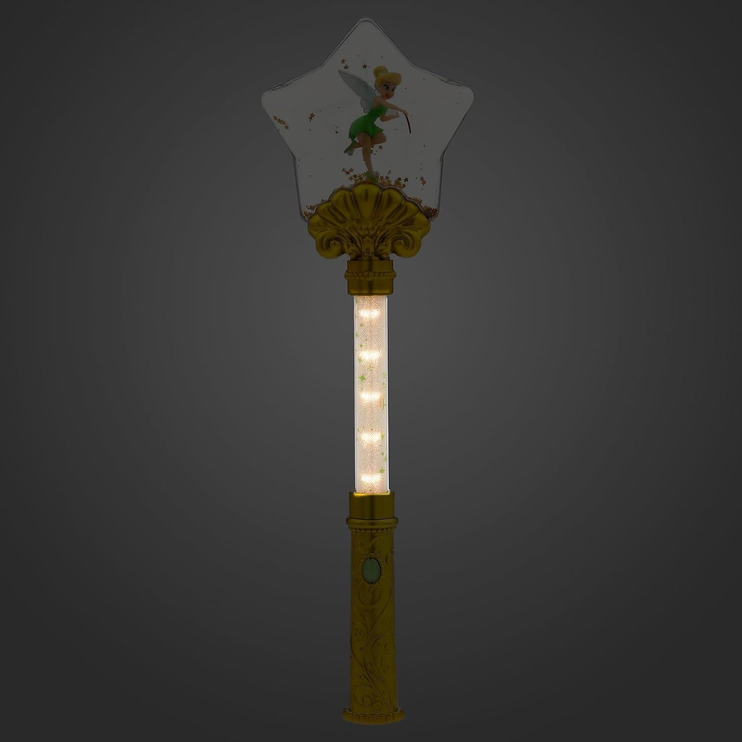 Varita Mágica Iluminada Tinker Bell Disney - Juguete Princesa