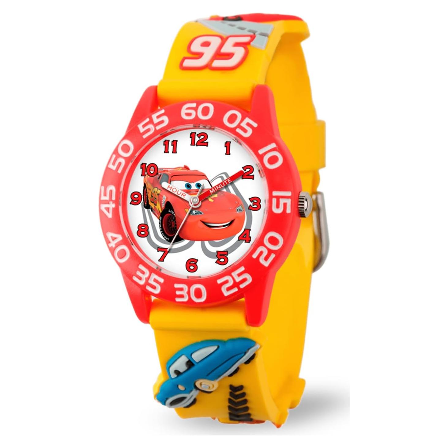 Reloj analógico Lightning McQueen Disney Pixar para Niños