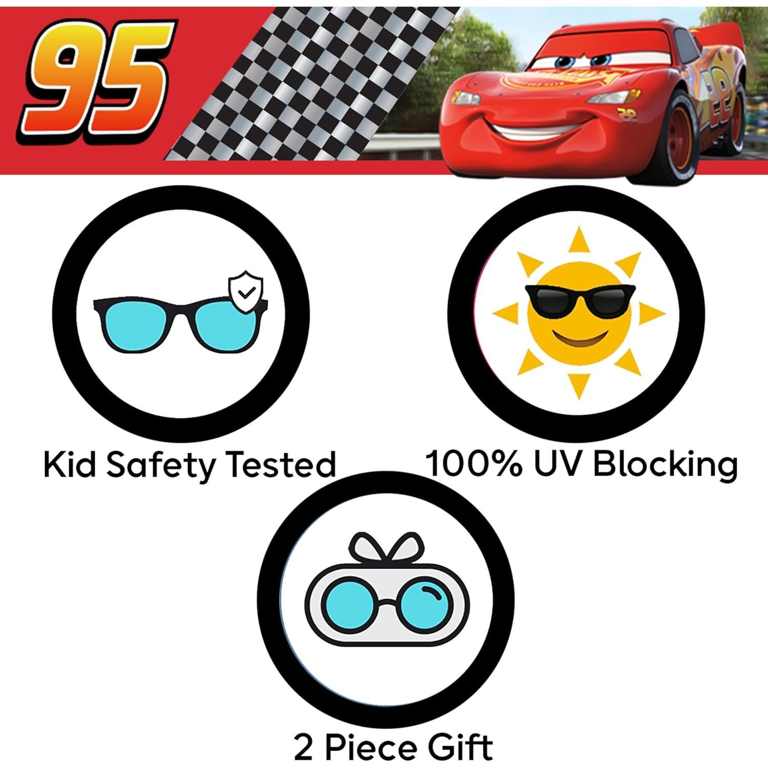 Gafas de sol para niños Sun-Staches Lightning McQueen UV400