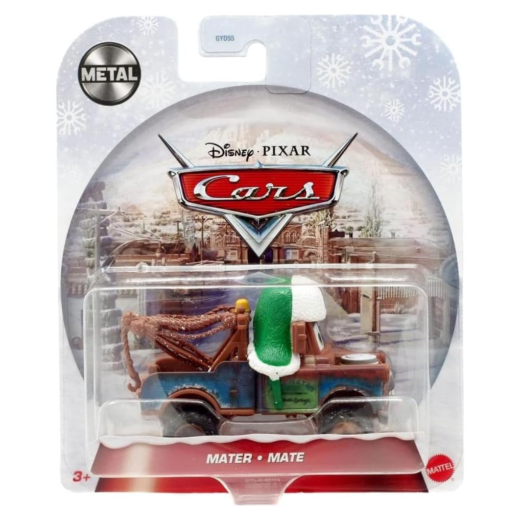 Disney Pixar Cars Mater Edición Navideña 2021 - Mattel