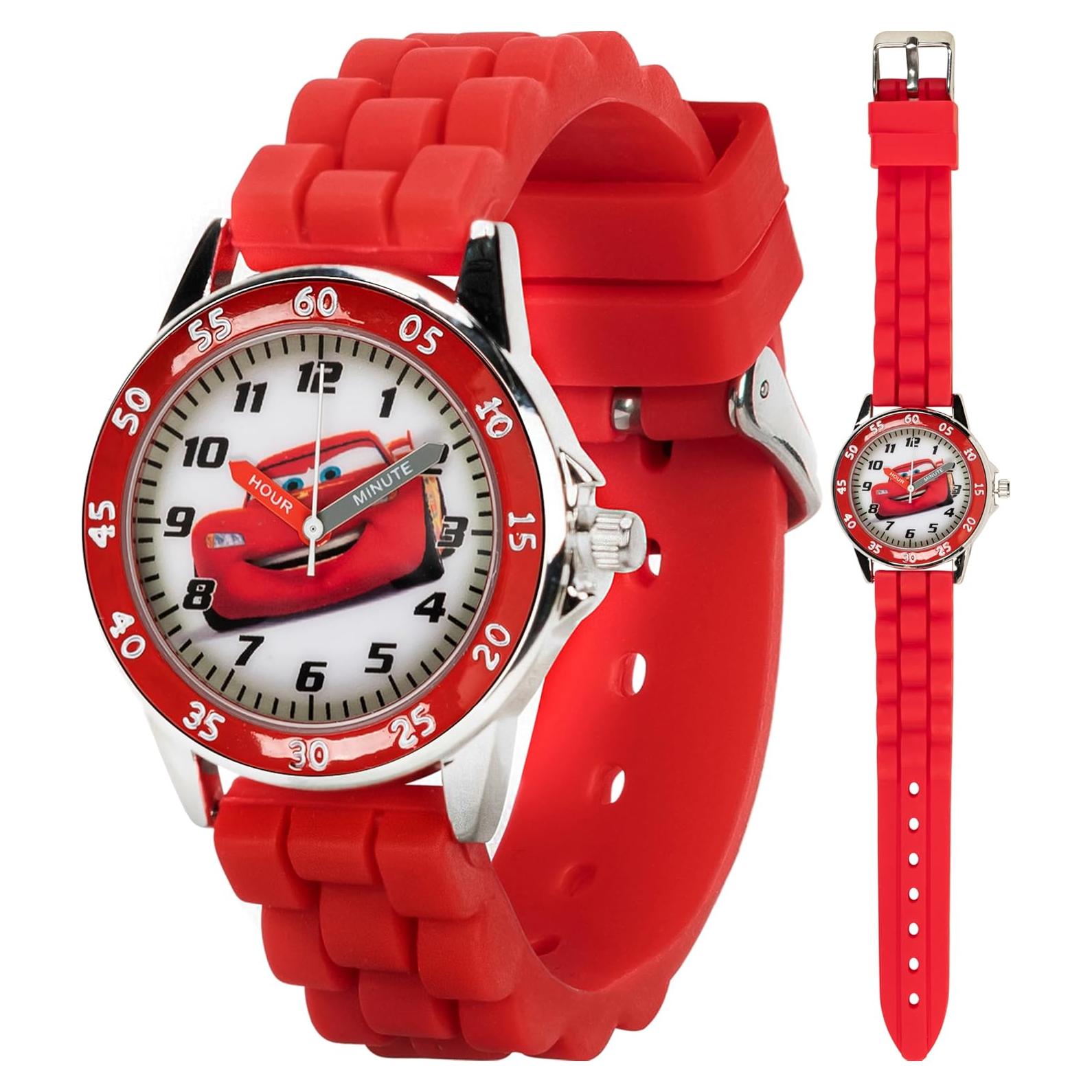 Reloj de Enseñanza Disney Cars Lightning McQueen Niños