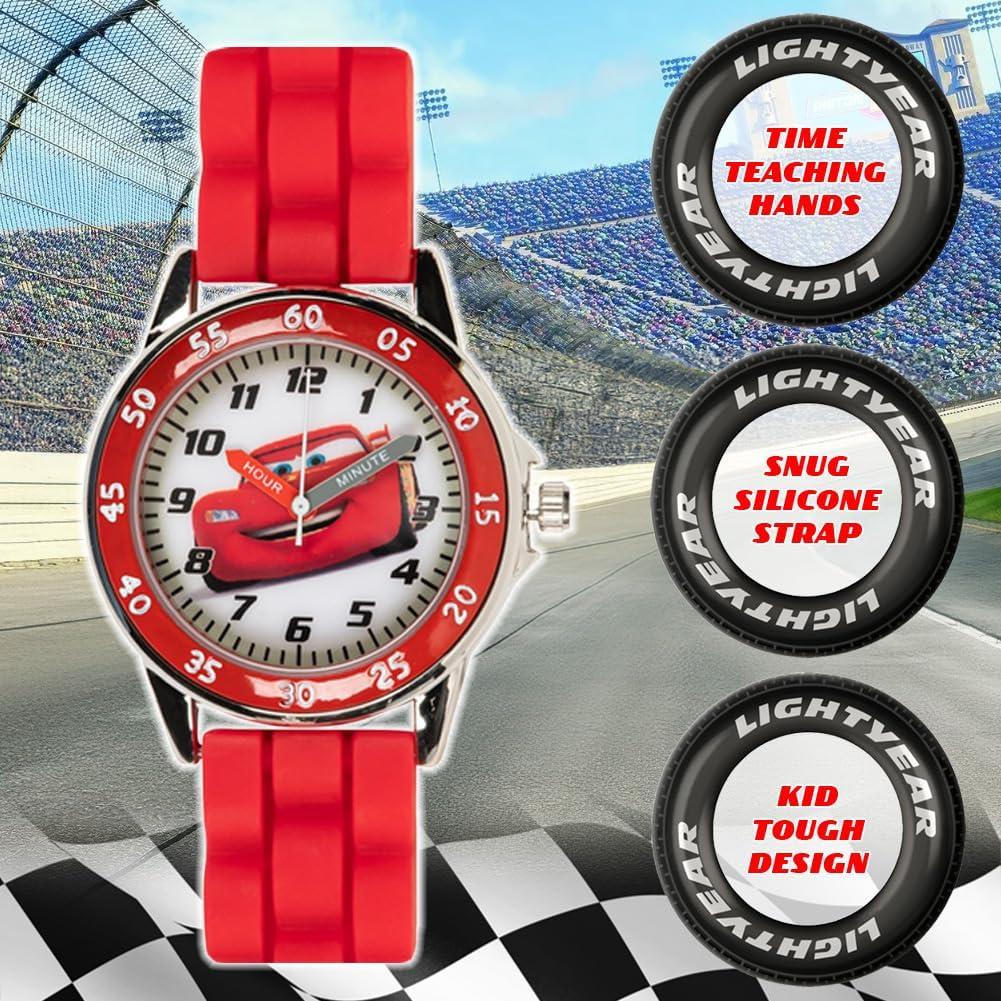 Reloj de Enseñanza Disney Cars Lightning McQueen Niños