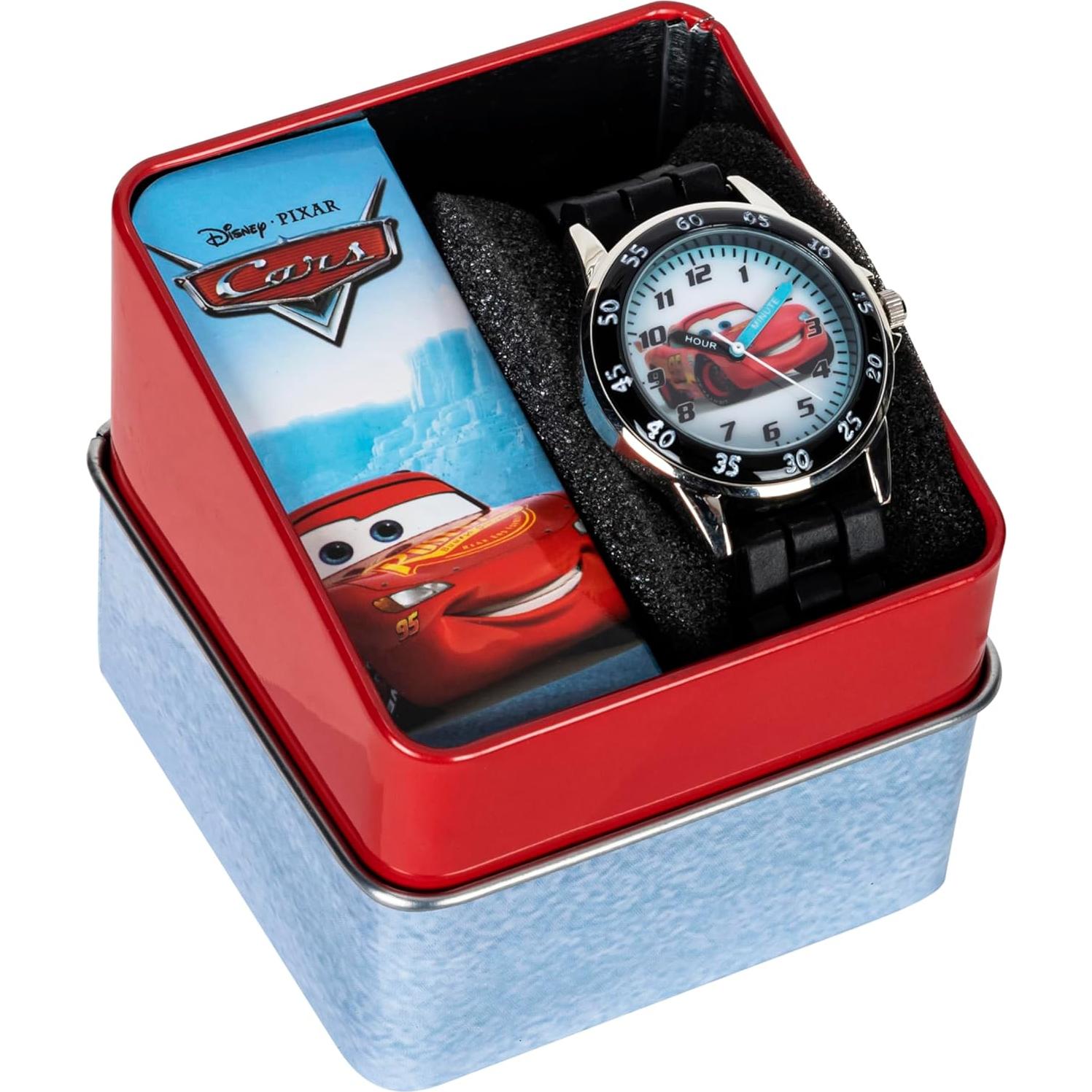 Reloj de enseñanza Accutime Disney Cars Rayo McQueen
