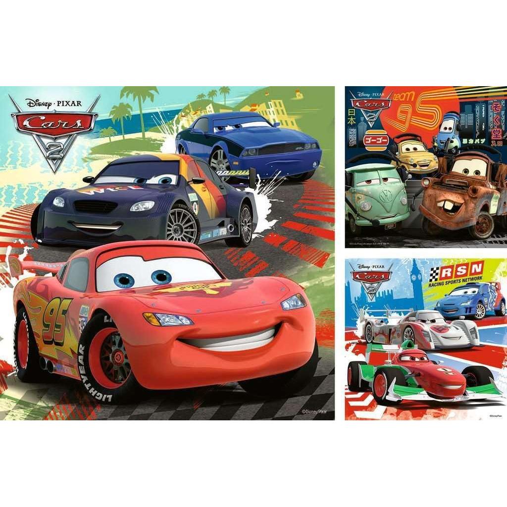 Rompecabezas Ravensburger Disney Cars 3 x 49 Piezas 272g