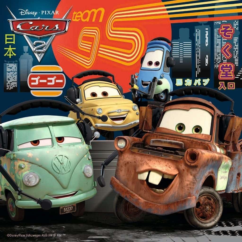 Rompecabezas Ravensburger Disney Cars 3 x 49 Piezas 272g