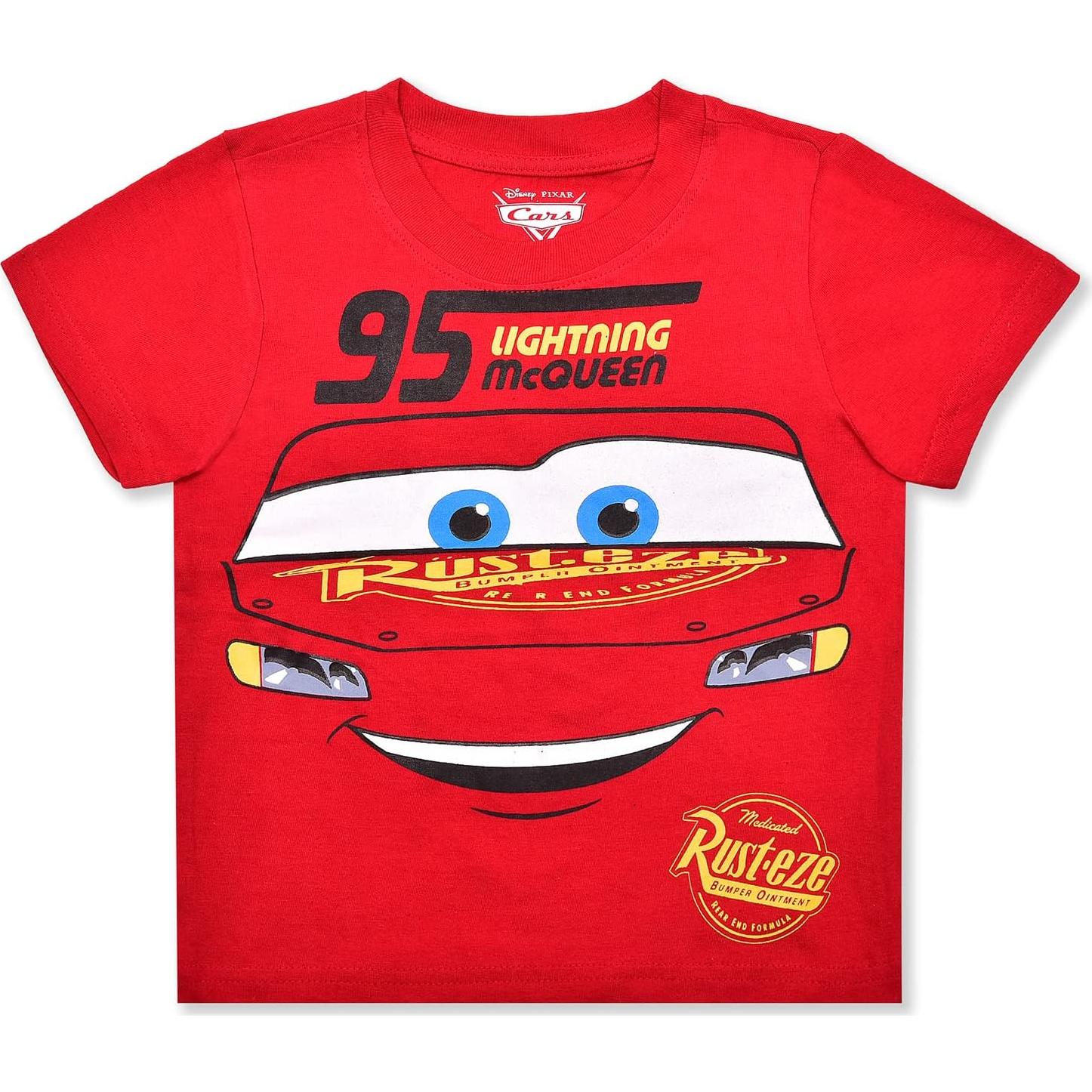Conjunto de Ropa para Niños Disney Cars 2 Piezas 4T