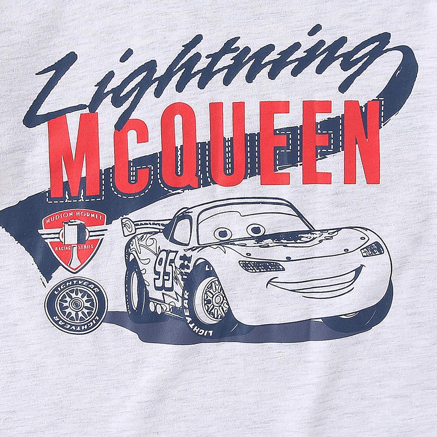 Paquete de 4 Camisetas Rayo McQueen Disney para Niños