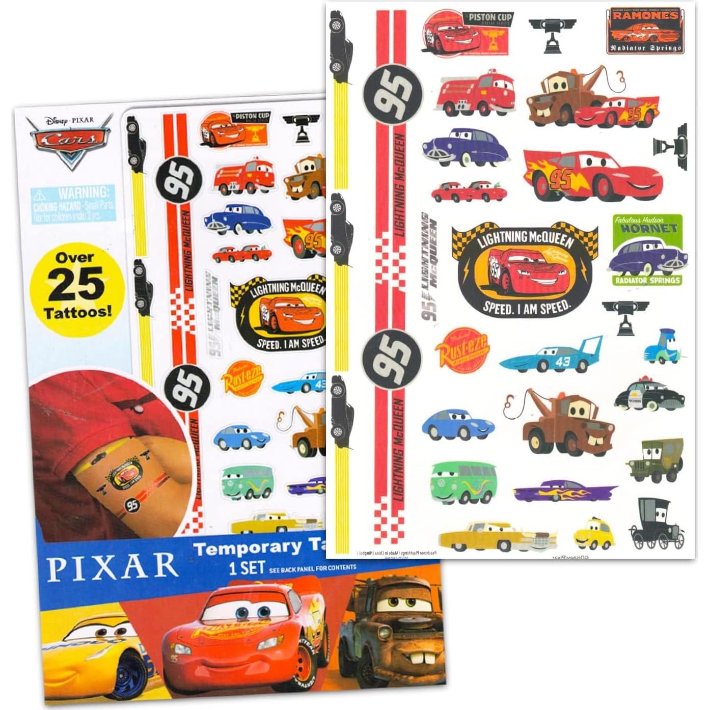 Disney Cars Backpack for Toddlers ~ Deluxe 11" Mini Cars Preschool Backpack