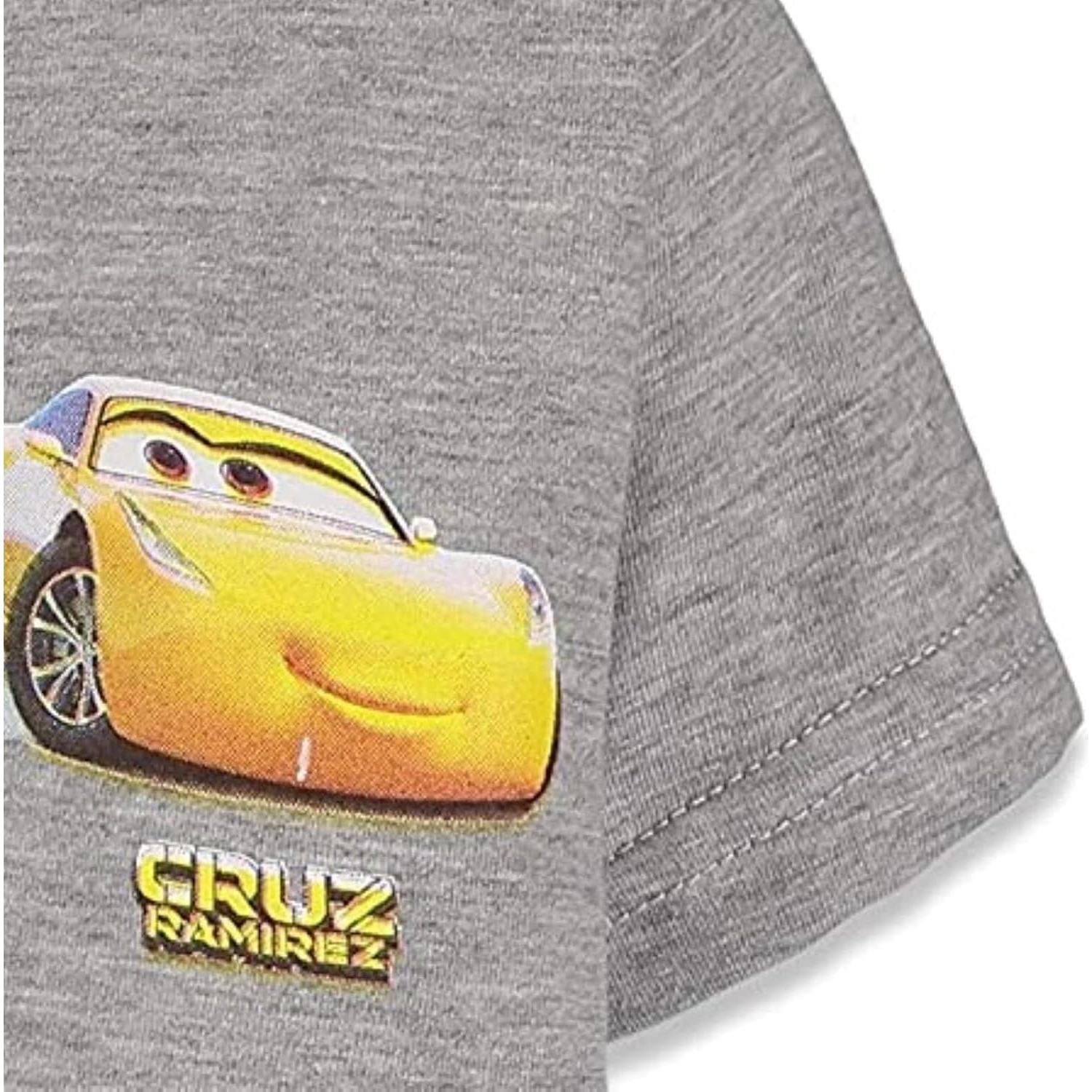 Camisetas Disney Pixar Cars para Niños - 5T Multicolor