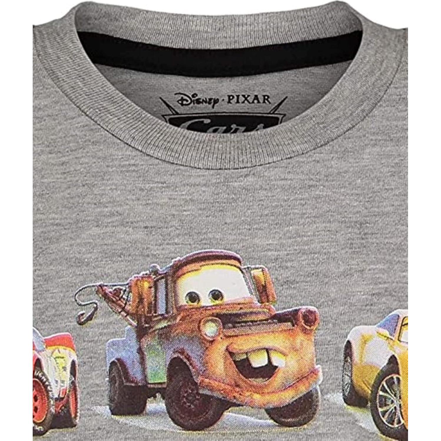 Camisetas Disney Pixar Cars para Niños - 5T Multicolor