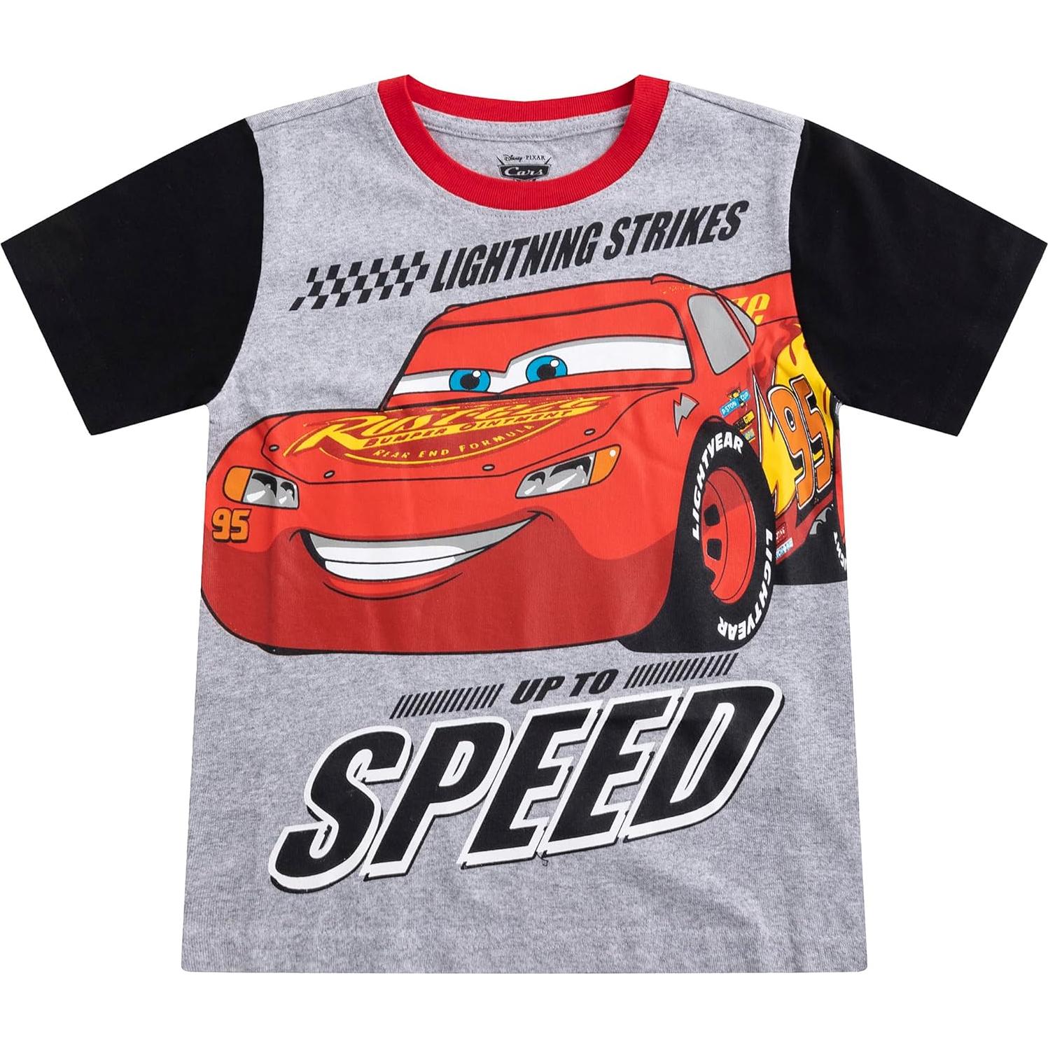 Conjunto 3 Piezas Disney Cars Lightning McQueen Niños 2-8 Años