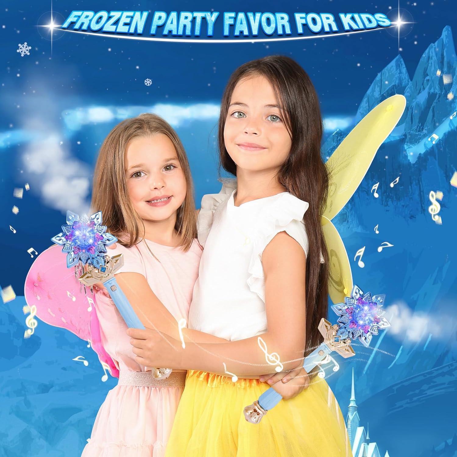 Varita Mágica de Copo de Nieve CharmRegion con Luz y Música