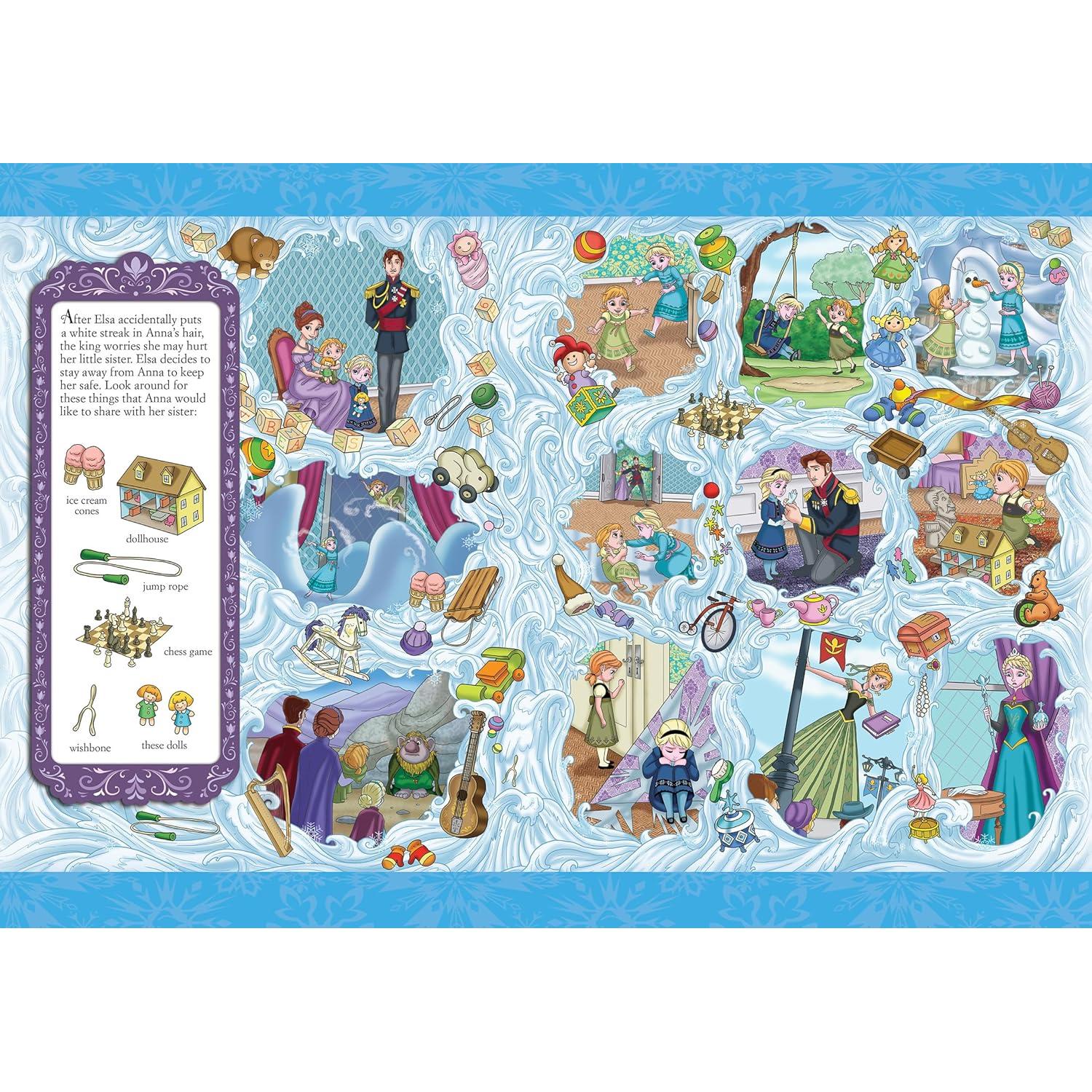 Disney Frozen Look and Find Activity Book - PI Kids