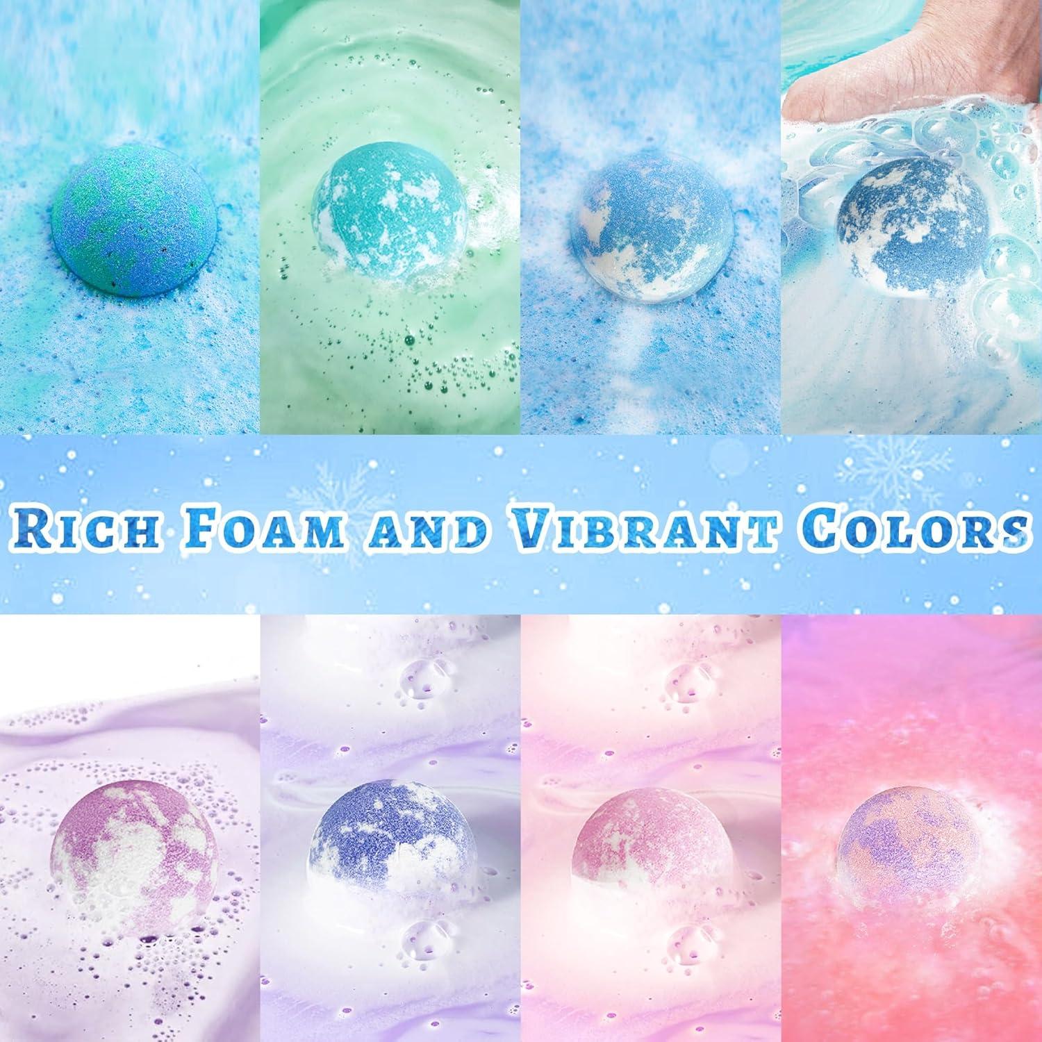 Bombas de Baño Siawoy para Niños - 8 Piezas con Joyería