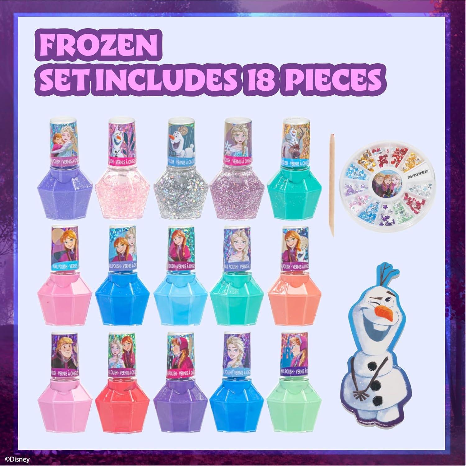 Conjunto de Esmalte de Uñas Townley Girl Frozen 18 Piezas
